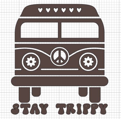 Stay Trippy RV Decal