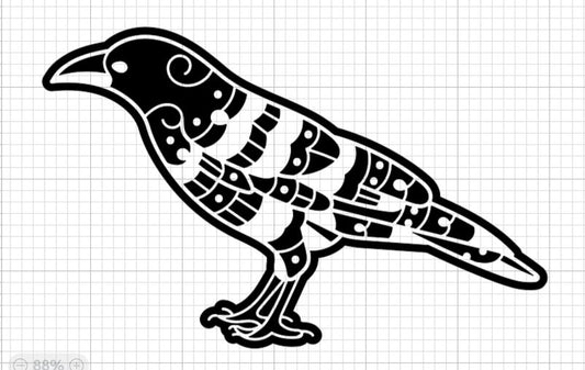 Crow Decal