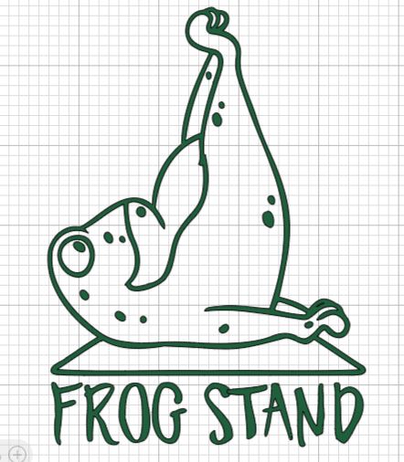 Frog Stand Yoga Shirt