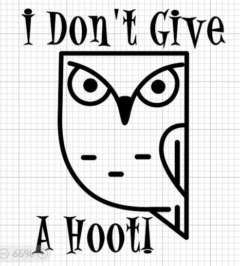 Don't Give A Hoot Shirt