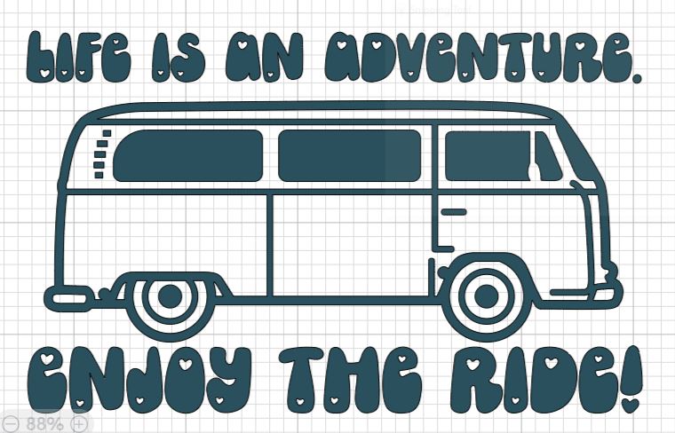 Life Is An Adventure Volkswagen RV Shirt