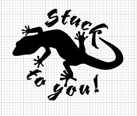 Stuck to You Gecko Lizard Shirt