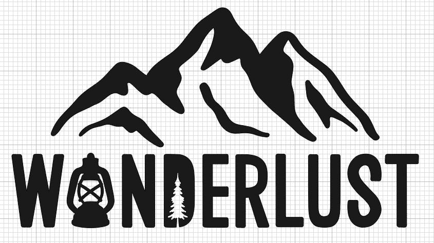 Wanderlust Decal